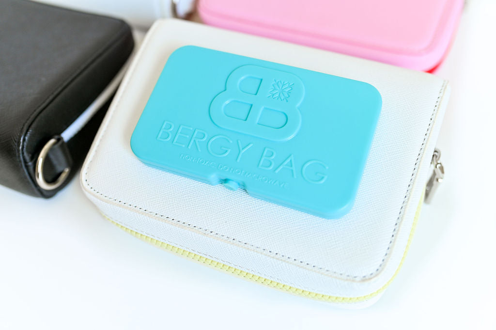 ice pack that goes into insulated makeup bag